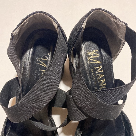 MNancy Chunky Heel with Straps Size 9.5 - Picture 4 of 5